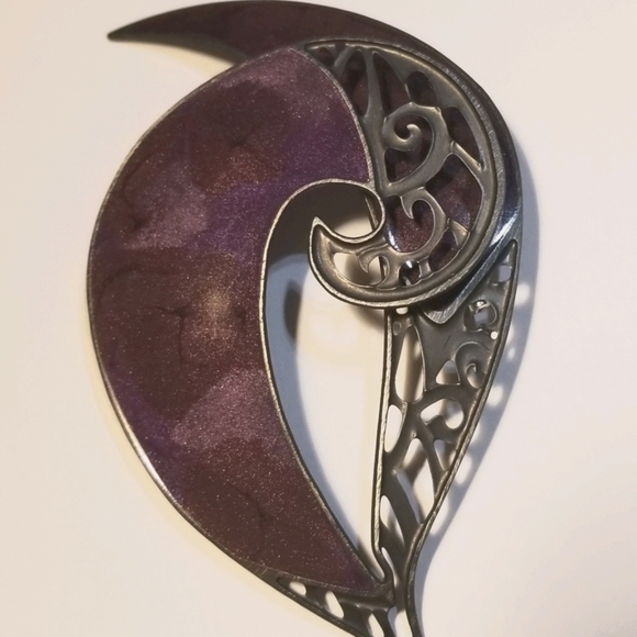 EDGAR Berebi MODERNIST Enamel Brooch - Picture 3 of 6